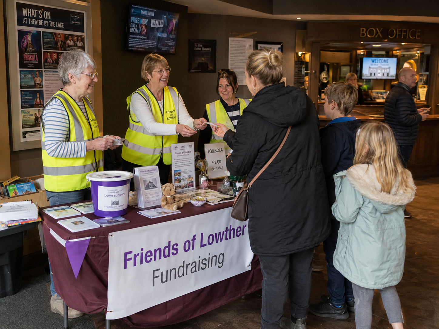 Friends of Lowther Pavilion helpers